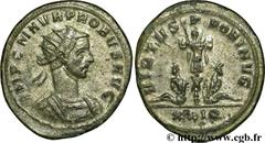 PROBUS (06-07/276-09/282) Marcus Aurelius Probus Aurelianus 277 N° brm_096804 Date : 277 Nom de l'atelier : Siscia Métal : billon Diamètre : 24mm Axe des coins : 12h. Poids : 3,46g. Degré de rareté : 