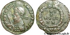 JULIEN II LE PHILOSOPHE (6/11/355-26/06/363) Flavius Claudius Julianus Auguste (02/360-26/06/363) Maiorina ou nummus, (PB, ئ 3) 362-363 N° brm_097426 Date : 362-363 Nom de l'atelier : Lyon Métal : cui