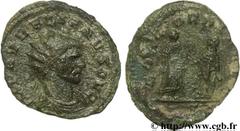 AURELIEN (07/270-09/275) Lucius Domitius Aurelianus Antoninien été 271 N° brm_106491 Date : été 271 Nom de l'atelier : Milan Métal : billon Diamètre : 22,00mm Axe des coins : 12h. Poids : 2,75g. Degré