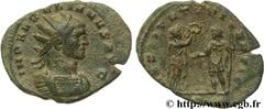 AURELIEN (07/270-09/275) Lucius Domitius Aurelianus Antoninien automne 271 - automne 272 N° brm_106545 Date : automne 271 - automne 272 Nom de l'atelier : Milan Métal : billon Diamètre : 25,00mm Axe d