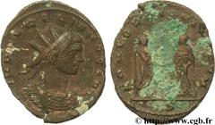 AURELIEN (07/270-09/275) Lucius Domitius Aurelianus Antoninien automne 271 - automne 272 N° brm_106551 Date : automne 271 - automne 272 Nom de l'atelier : Milan Métal : billon Diamètre : 20,00mm Axe d