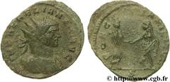 AURELIEN (07/270-09/275) Lucius Domitius Aurelianus Antoninien automne 271 - automne 272 N° brm_106554 Date : automne 271 - automne 272 Nom de l'atelier : Milan Métal : billon Diamètre : 20,00mm Axe d
