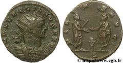 AURELIEN (07/270-09/275) Lucius Domitius Aurelianus Antoninien automne 271 - automne 272 N° brm_106561 Date : automne 271 - automne 272 Nom de l'atelier : Milan Métal : billon Diamètre : 21,00mm Axe d