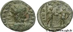 AURELIEN (07/270-09/275) Lucius Domitius Aurelianus Antoninien automne 271 - automne 272 N° brm_106580 Date : automne 271 - automne 272 Nom de l'atelier : Milan Métal : billon Diamètre : 23,00mm Axe d