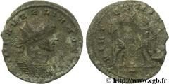 AURELIEN (07/270-09/275) Lucius Domitius Aurelianus Antoninien automne 271 - automne 272 N° brm_106583 Date : automne 271 - automne 272 Nom de l'atelier : Milan Métal : billon Diamètre : 21,00mm Axe d