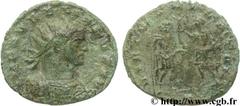 AURELIEN (07/270-09/275) Lucius Domitius Aurelianus Antoninien automne 271 - automne 272 N° brm_106585 Date : automne 271 - automne 272 Nom de l'atelier : Milan Métal : billon Diamètre : 22,00mm Axe d