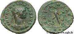 AURELIEN (07/270-09/275) Lucius Domitius Aurelianus Aurelianus printemps - été 274 N° brm_106747 Date : printemps - été 274 Nom de l'atelier : Rome Métal : billon Diamètre : 23,00mm Axe des coins : 12