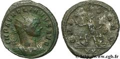 AURELIEN (07/270-09/275) Lucius Domitius Aurelianus Aurelianus printemps - été 274 N° brm_106748 Date : printemps - été 274 Nom de l'atelier : Rome Métal : billon Diamètre : 22,00mm Axe des coins : 6h