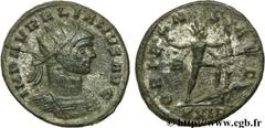 AURELIEN (07/270-09/275) Lucius Domitius Aurelianus Aurelianus début - septembre 275 N° brm_106773 Date : début - septembre 275 Nom de l'atelier : Rome Métal : billon Diamètre : 21,00mm Axe des coins 