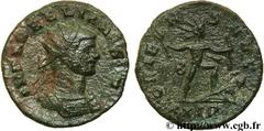 AURELIEN (07/270-09/275) Lucius Domitius Aurelianus Aurelianus début - septembre 275 N° brm_106776 Date : début - septembre 275 Nom de l'atelier : Rome Métal : billon Diamètre : 20,00mm Axe des coins 