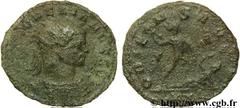 AURELIEN (07/270-09/275) Lucius Domitius Aurelianus Aurelianus début - septembre 275 N° brm_106779 Date : début - septembre 275 Nom de l'atelier : Rome Métal : billon Diamètre : 22,00mm Axe des coins 