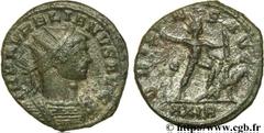 AURELIEN (07/270-09/275) Lucius Domitius Aurelianus Aurelianus début - septembre 275 N° brm_106782 Date : début - septembre 275 Nom de l'atelier : Rome Métal : billon Diamètre : 21,00mm Axe des coins 