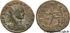 AURELIEN (07/270-09/275) Lucius Domitius Aurelianus Aurelianus début - septembre 275 N° brm_106793 Date : début - septembre 275 Nom de l'atelier : Rome Métal : billon Diamètre : 21,00mm Axe des coins 