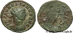 AURELIEN (07/270-09/275) Lucius Domitius Aurelianus Aurelianus début - septembre 275 N° brm_106797 Date : début - septembre 275 Nom de l'atelier : Rome Métal : billon Diamètre : 22,00mm Axe des coins 