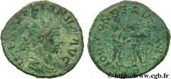 AURELIEN (07/270-09/275) Lucius Domitius Aurelianus Antoninien automne 271 N° brm_106892 Date : automne 271 Nom de l'atelier : Siscia Métal : billon Diamètre : 22,00mm Axe des coins : 12h. Poids : 4,2