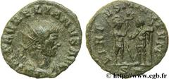 AURELIEN (07/270-09/275) Lucius Domitius Aurelianus Antoninien automne 271 N° brm_106921 Date : automne 271 Nom de l'atelier : Siscia Métal : billon Diamètre : 20,00mm Axe des coins : 12h. Poids : 2,9