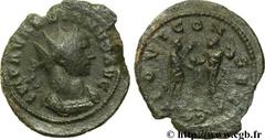 AURELIEN (07/270-09/275) Lucius Domitius Aurelianus Antoninien fin 271 - automne 272 N° brm_106950 Date : fin 271 - automne 272 Nom de l'atelier : Siscia Métal : billon Diamètre : 22,00mm Axe des coin