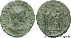 AURELIEN (07/270-09/275) Lucius Domitius Aurelianus Antoninien fin 271 - automne 272 N° brm_106988 Date : fin 271 - automne 272 Nom de l'atelier : Siscia Métal : billon Diamètre : 20,00mm Axe des coin