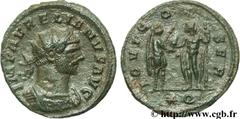 AURELIEN (07/270-09/275) Lucius Domitius Aurelianus Antoninien fin 271 - automne 272 N° brm_107004 Date : fin 271 - automne 272 Nom de l'atelier : Siscia Métal : billon Diamètre : 20,00mm Axe des coin