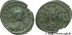 AURELIEN (07/270-09/275) Lucius Domitius Aurelianus Antoninien fin 271 - automne 272 N° brm_107011 Date : fin 271 - automne 272 Nom de l'atelier : Siscia Métal : billon Diamètre : 23,00mm Axe des coin