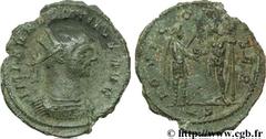 AURELIEN (07/270-09/275) Lucius Domitius Aurelianus Antoninien automne 272 - début 274 N° brm_107028 Date : automne 272 - début 274 Nom de l'atelier : Siscia Métal : billon Diamètre : 22,00mm Axe des 