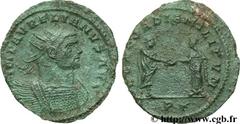 AURELIEN (07/270-09/275) Lucius Domitius Aurelianus Antoninien automne 272 - début 274 N° brm_107038 Date : automne 272 - début 274 Nom de l'atelier : Siscia Métal : billon Diamètre : 23,00mm Axe des 