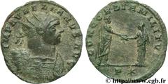 AURELIEN (07/270-09/275) Lucius Domitius Aurelianus Antoninien automne 272 - début 274 N° brm_107039 Date : automne 272 - début 274 Nom de l'atelier : Siscia Métal : billon Diamètre : 22,00mm Axe des 
