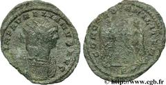AURELIEN (07/270-09/275) Lucius Domitius Aurelianus Antoninien automne 272 - début 274 N° brm_107046 Date : automne 272 - début 274 Nom de l'atelier : Siscia Métal : billon Diamètre : 24,00mm Axe des 