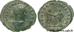 AURELIEN (07/270-09/275) Lucius Domitius Aurelianus Antoninien automne 272 - début 274 N° brm_107069 Date : automne 272 - début 274 Nom de l'atelier : Siscia Métal : billon Diamètre : 24,00mm Axe des 