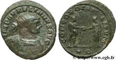 AURELIEN (07/270-09/275) Lucius Domitius Aurelianus Antoninien automne 272 - début 274 N° brm_107073 Date : automne 272 - début 274 Nom de l'atelier : Siscia Métal : billon Diamètre : 24,00mm Axe des 