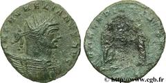 AURELIEN (07/270-09/275) Lucius Domitius Aurelianus Antoninien automne 272 - début 274 N° brm_107077 Date : automne 272 - début 274 Nom de l'atelier : Siscia Métal : billon Diamètre : 21,00mm Axe des 