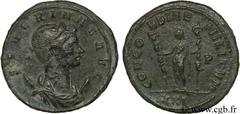SEVERINE (+ après 275) Ulpia Severina Femme d'Aurélien - Augusta (274-275) Aurelianus automne 274 - printemps 275 N° brm_107254 Date : automne 274 - printemps 275 Nom de l'atelier : Siscia Métal : bil
