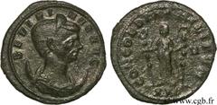 SEVERINE (+ après 275) Ulpia Severina Femme d'Aurélien - Augusta (274-275) Aurelianus automne 274 - printemps 275 N° brm_107257 Date : automne 274 - printemps 275 Nom de l'atelier : Siscia Métal : bil