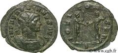 AURELIEN (07/270-09/275) Lucius Domitius Aurelianus Antoninien automne 272 - automne 273 N° brm_107272 Date : automne 272 - automne 273 Nom de l'atelier : atelier indéterminé, (Byzance) Métal : billon