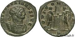 AURELIEN (07/270-09/275) Lucius Domitius Aurelianus Antoninien automne 272 - automne 273 N° brm_107273 Date : automne 272 - automne 273 Nom de l'atelier : atelier indéterminé, (Byzance) Métal : billon