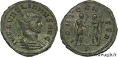 AURELIEN (07/270-09/275) Lucius Domitius Aurelianus Antoninien automne - fin 271 N° brm_107314 Date : automne - fin 271 Nom de l'atelier : Serdica Métal : billon Diamètre : 23,00mm Axe des coins : 6h.