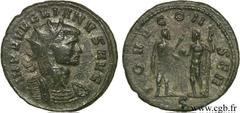 AURELIEN (07/270-09/275) Lucius Domitius Aurelianus Antoninien automne - fin 271 N° brm_107322 Date : automne - fin 271 Nom de l'atelier : Serdica Métal : billon Diamètre : 22,00mm Axe des coins : 6h.