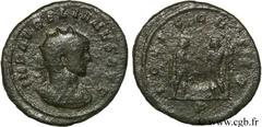AURELIEN (07/270-09/275) Lucius Domitius Aurelianus Antoninien début - automne 272 N° brm_107324 Date : début - automne 272 Nom de l'atelier : Serdica Métal : billon Diamètre : 22,00mm Axe des coins :