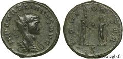 AURELIEN (07/270-09/275) Lucius Domitius Aurelianus Antoninien début - automne 272 N° brm_107325 Date : début - automne 272 Nom de l'atelier : Serdica Métal : billon Diamètre : 22,00mm Axe des coins :