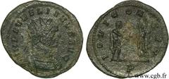 AURELIEN (07/270-09/275) Lucius Domitius Aurelianus Antoninien début - fin 273 N° brm_107331 Date : début - fin 273 Nom de l'atelier : Serdica Métal : billon Diamètre : 23,00mm Axe des coins : 6h. Poi