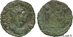 AURELIEN (07/270-09/275) Lucius Domitius Aurelianus Antoninien début 272 N° brm_107429 Date : début 272 Nom de l'atelier : Cyzique Métal : billon Diamètre : 20,00mm Axe des coins : 11h. Poids : 4,77g.
