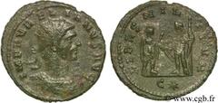 AURELIEN (07/270-09/275) Lucius Domitius Aurelianus Antoninien début - été 272 N° brm_107433 Date : début - été 272 Nom de l'atelier : Cyzique Métal : billon Diamètre : 22,00mm Axe des coins : 11h. Po