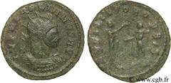 AURELIEN (07/270-09/275) Lucius Domitius Aurelianus Antoninien printemps 273 - printemps 274 N° brm_107502 Date : printemps 273 - printemps 274 Nom de l'atelier : Cyzique Métal : billon Diamètre : 22,