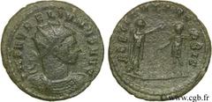 AURELIEN (07/270-09/275) Lucius Domitius Aurelianus Antoninien printemps 273 - printemps 274 N° brm_107503 Date : printemps 273 - printemps 274 Nom de l'atelier : Cyzique Métal : billon Diamètre : 21,