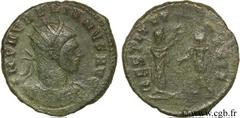 AURELIEN (07/270-09/275) Lucius Domitius Aurelianus Antoninien printemps 273 - printemps 274 N° brm_107509 Date : printemps 273 - printemps 274 Nom de l'atelier : Cyzique Métal : billon Diamètre : 21,