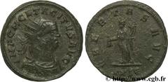 TACITE (11-12/275-06/276) Marcus Claudius Tacitus Aurelianus début - mai 276 N° brm_107668 Date : début - mai 276 Nom de l'atelier : Rome Métal : billon Diamètre : 21,5mm Axe des coins : 12h. Poids : 