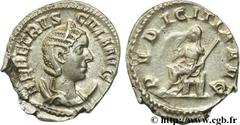 ETRUSCILLE (+251) Herennia Cupressenia Etruscilla Femme de Trajan Dèce, mère d'Hérennius Etruscus et d'Hostilien - Augusta (249-251) Antoninien 250 N° brm_107793 Date : 250 Nom de l'atelier : Rome Mét
