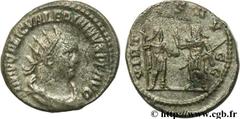VALERIEN Ier (07/253-06/260) Publius Licinius Valerianus Antoninien 257-printemps 258 N° brm_107798 Date : 257-printemps 258 Nom de l'atelier : Antioche Métal : billon Diamètre : 21,00mm Axe des coins