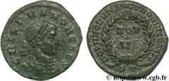 CRISPUS (1/04/317-09/326) Flavius Julius Crispus César (317-326) Centenionalis ou nummus 320-321 N° brm_107852 Date : 320-321 Nom de l'atelier : Ticinum Métal : cuivre Diamètre : 18,00mm Axe des coins