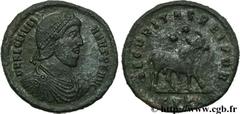 JULIEN II LE PHILOSOPHE (6/11/355-26/06/363) Flavius Claudius Julianus Auguste (02/360-26/06/363) Double maiorina, (GB, ئ 1) 362-363 N° brm_109579 Date : 362-363 Nom de l'atelier : Cyzique Métal : cui
